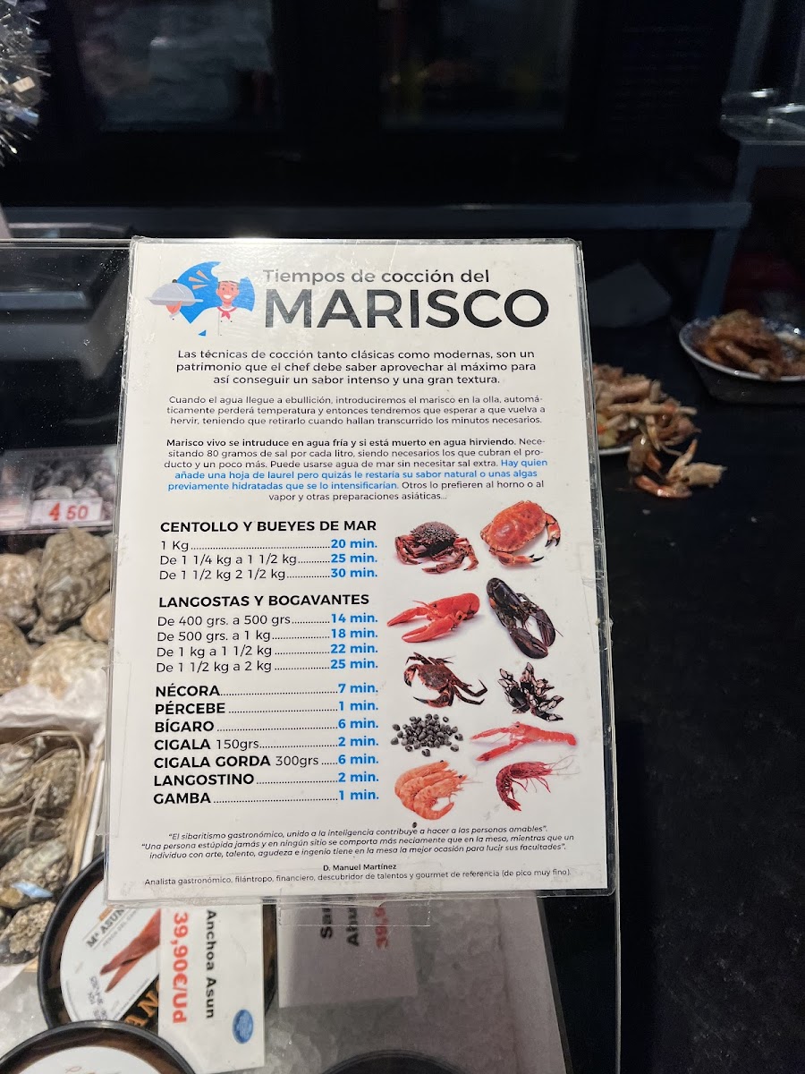 Menu Pescados Solis Aparicio S L-1